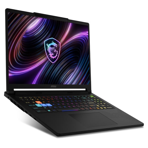 MSI Raider 16 HX B2WI-075IT kannettava tietokone Intel Core Ultra 9 275HX 40,6 cm (16") Quad HD+ 32 GB DDR5-SDRAM 1 TB SSD NVIDIA GeForce RTX 5080 Laptop GPU Wi-Fi 7 (802.11be) Windows 11 Home Musta