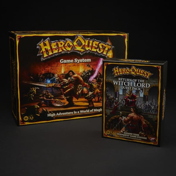 Hasbro Gaming Avalon Hill HeroQuest Return of the Witch Lord Quest Pack Lautapelin lisäosa Matkailu-/seikkailupeli