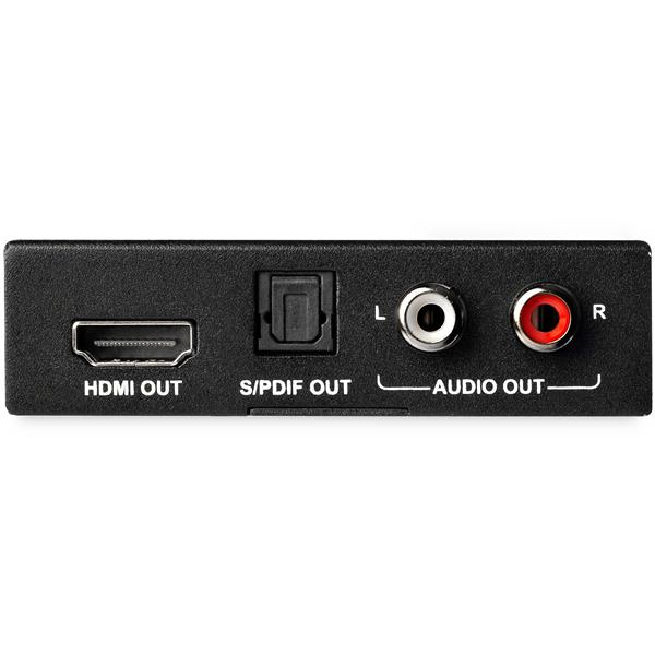 StarTech.com 4K HDMI Ljudextraktor - 4K 60Hz - HDMI Ljudsplitter - HDR - SPDIF Toslink Opt