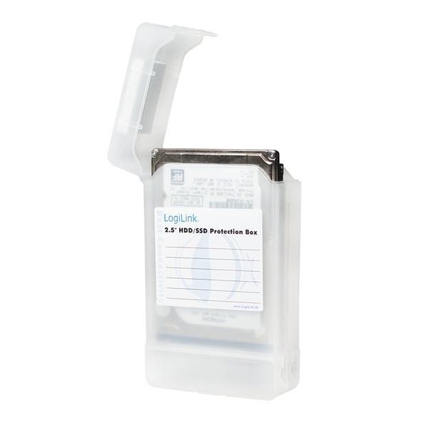 LogiLink UA0277 etui til drev Transparent