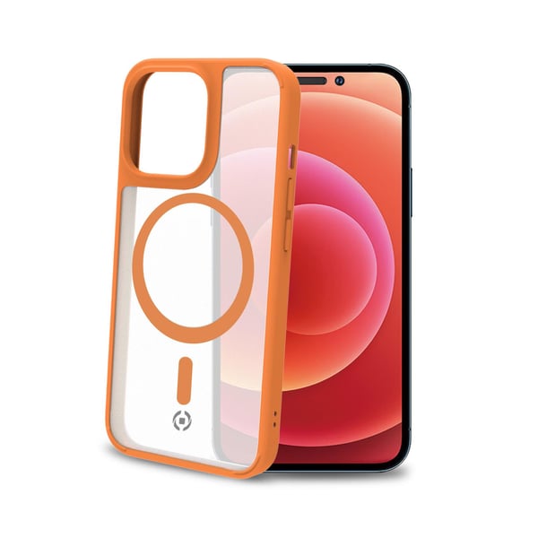 Celly Magmatt mobiltelefon etui 17 cm (6.7") Cover Transparent, Gul