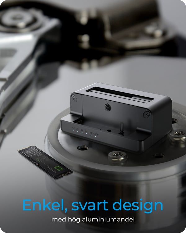 ICY BOX IB-2914MSCL-C31 USB 3.2 Gen 2 (3.1 Gen 2) Type-C Svart