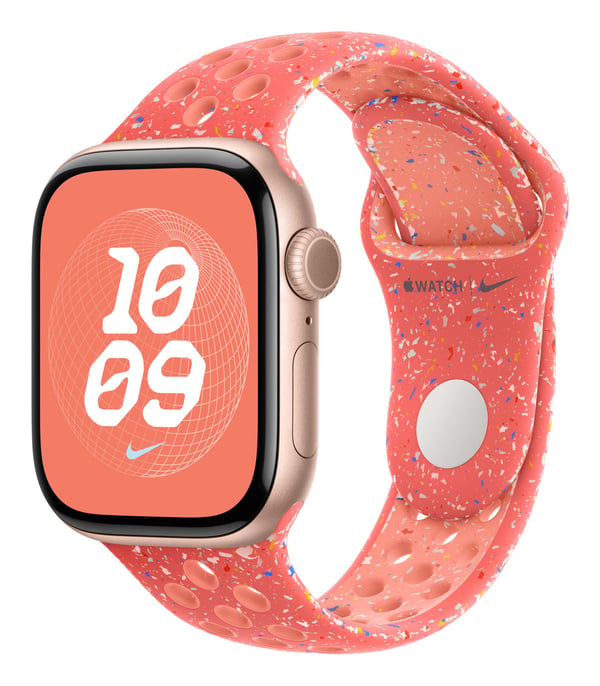 Apple MC2K4ZM/A Älyrannekkeen lisätarvike Yhtye Oranssi Fluoroelastomeeri