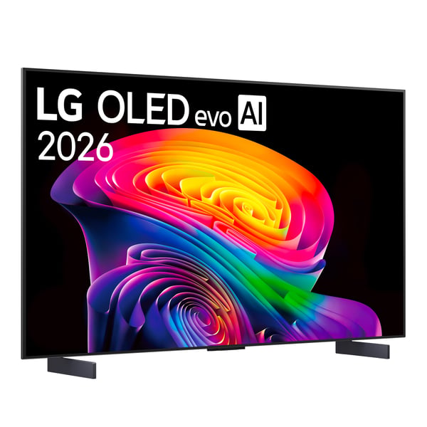 LG OLED evo AI OLED42C65LA 106,7 cm (42") 4K Ultra HD Älytelevisio Wi-Fi Musta