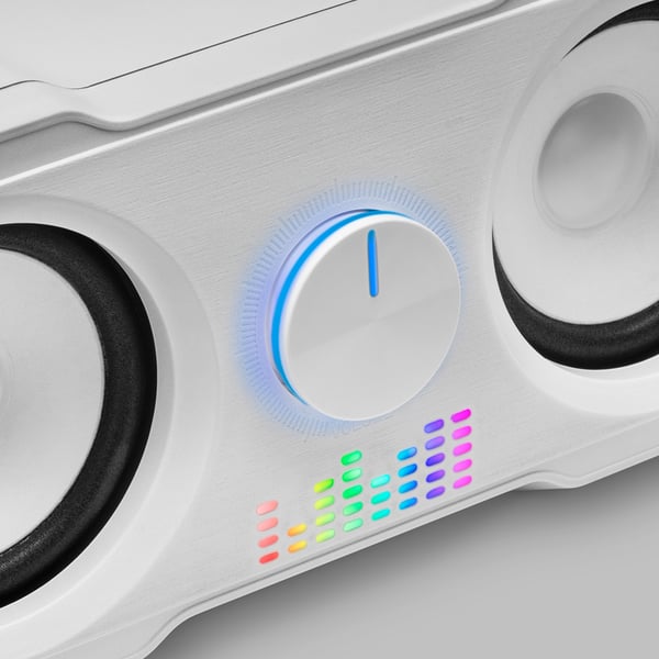 Mars Gaming MS22W högtalare Vit Kabel 35 W