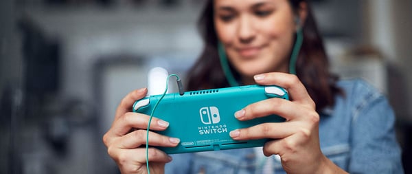 Nintendo Switch Lite bärbara spelkonsoller 14 cm (5.5") 32 GB Pekskärm Wi-Fi Turkos