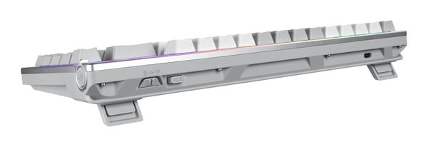 ASUS ROG Azoth White tastatur Spil USB + RF Wireless + Bluetooth QWERTZ Tysk Hvid