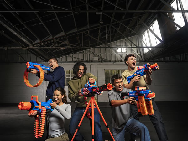 ZURU XSHOT Insanity Smoking Barrel Blaster