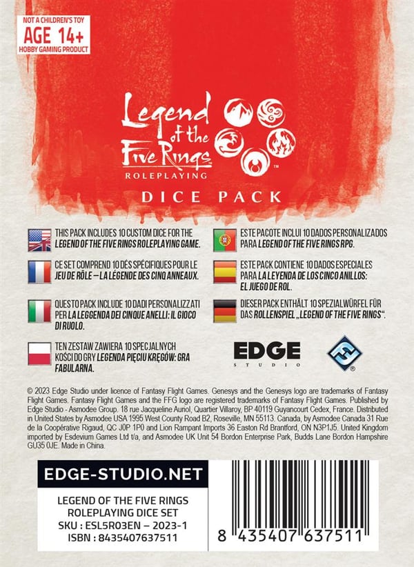 Asmodee ESL5R03EN noppapeli