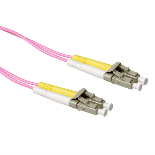 ACT RL9707 InfiniBand och fiberoptisk kabel 7 m 2x LC Grå, Violett