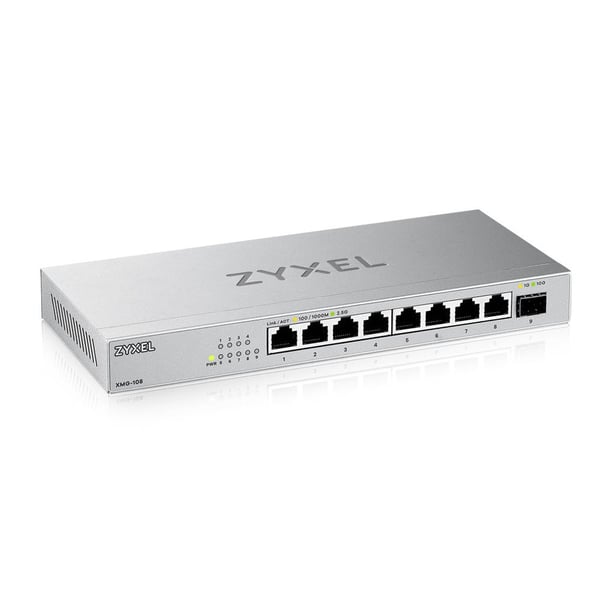 Zyxel XMG-108 Hallitsematon 2.5G Ethernet (100/1000/2500) Hopea