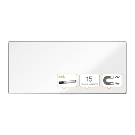 Nobo Premium Plus stål magnetisk whiteboard 270x120cm