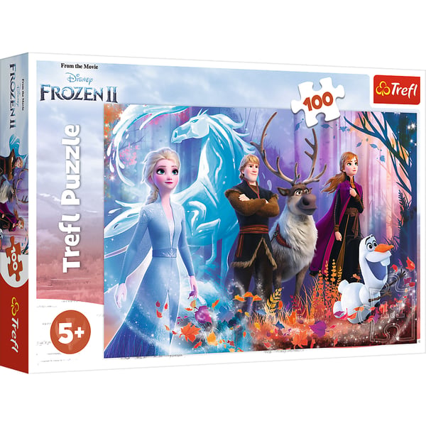 Trefl Disney: 100 Magic of Frozen Puslespil 100 stk Tegnefilm