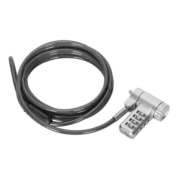 Targus ASP96GLX-S kabellås Silver 2 m