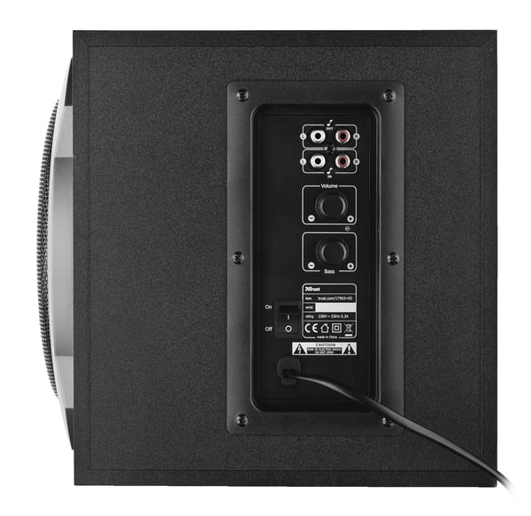 Trust GXT 38 mikrofonset 60 W PC Svart 2.1 kanaler