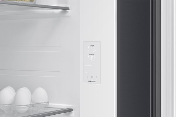 Samsung RS70F65KDF Kombinerad kyl/frys side-by-side Fristående 640 l Svart