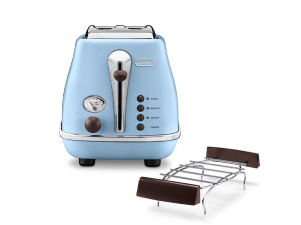 De’Longhi CTOV 2103.AZ leivänpaahdin 2 viipale(i)ta 900 W Sininen