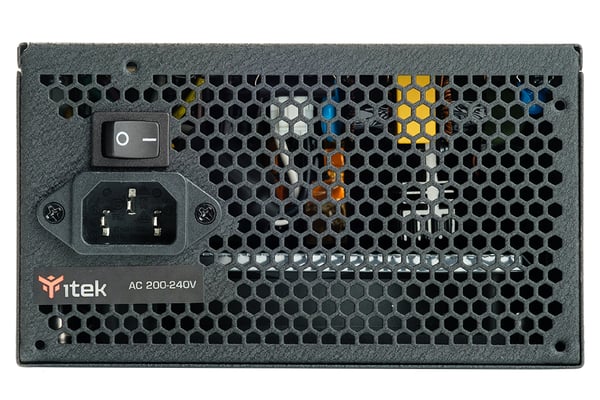 itek BD700 virtalähdeyksikkö 700 W 24-pin ATX ATX Musta