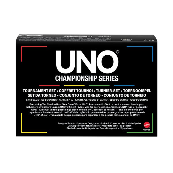 Mattel Games UNO Championship Series Tournament Set