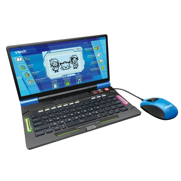VTech Genius XL Kennistrainer Laptop QWERTY Bærbar computer til børn
