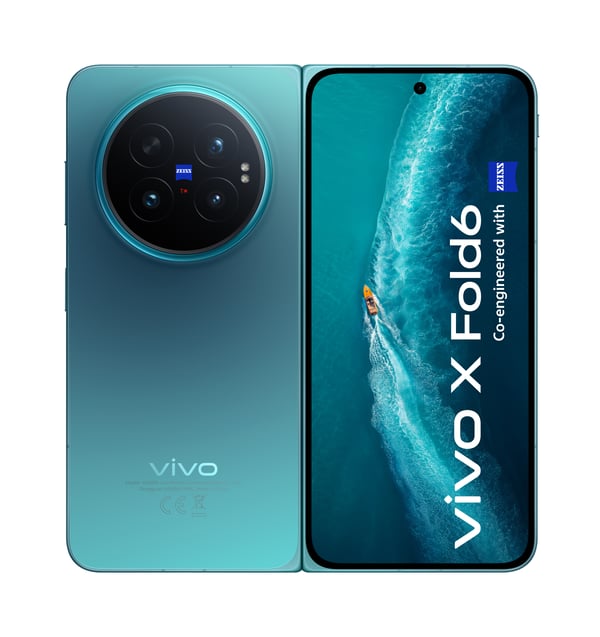 VIVO X Fold 6 20,4 cm (8.02") Dual SIM Android 17 5G USB Type-C 12 GB 512 GB 6900 mAh Blå