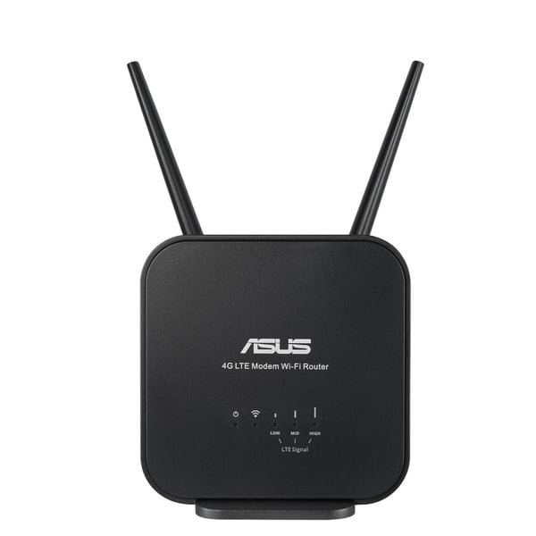 ASUS 4G-N12 B1 trådløs router Hurtigt ethernet Enkelt band (2,4 GHz) Sort