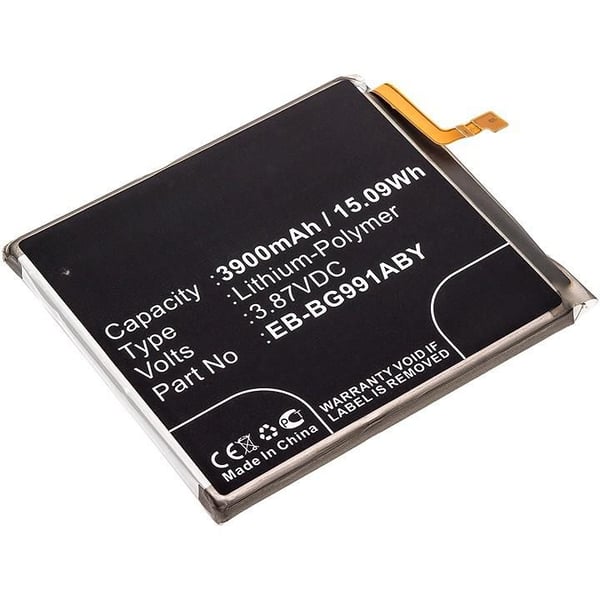 CoreParts Batteri 15.09Wh Li-Polymer 3.87V 3900mAh til Mobil, Smartphone 15.09Wh Li-Polymer 3.87V 3900mAh til Samsung Galaxy S21 5G, Galaxy