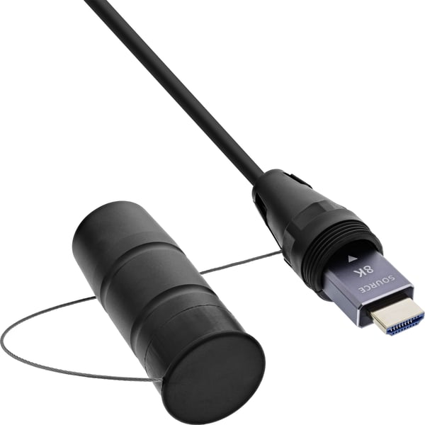 InLine 17950T HDMI-kabel 50 m HDMI Typ A (standard) Svart