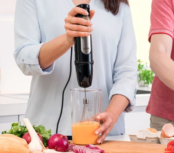 Braun MQ 7035X 0,6 l Stavmixer 1000 W Svart, Satinstål
