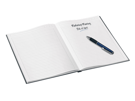 Leitz WOW blok og notesblok A4 80 ark Sort