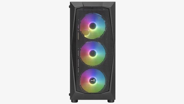 Aerocool Falcon ARGB Midi Tower Svart