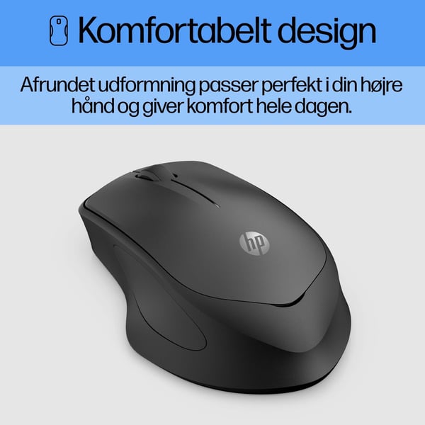 HP 280 Silent Black trådløs mus (19U64AA)