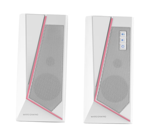 Mars Gaming MS7W højttaler Hvid Kabel & trådløs 20 W