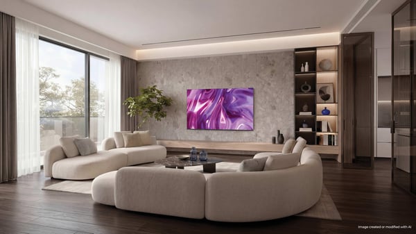Haier H55S80GUX 139,7 cm (55") 4K Ultra HD Smart TV Wi-Fi Sort 350 cd/m²