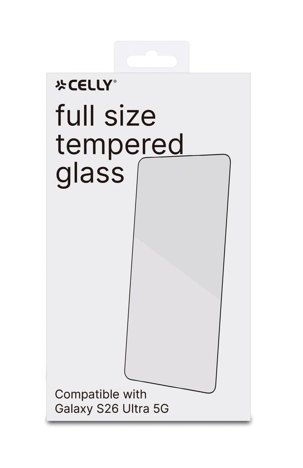 Celly FULLGLASS1165BK Skærm og -bagsidebeskytter til mobiltelefon Klar skærmbeskytter Samsung 1 stk