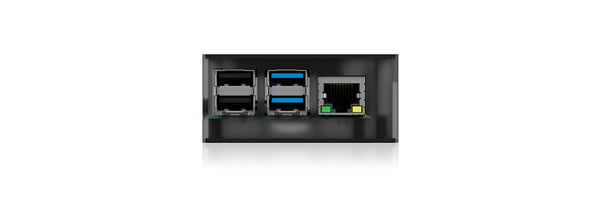 ICY BOX IB-RP108 Ask Antracit, Svart