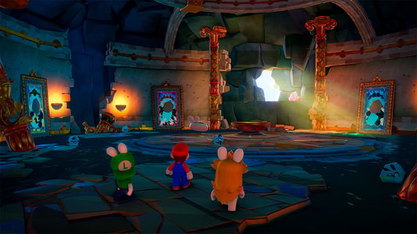 Nintendo Mario + Rabbids Sparks of Hope Standard+Add-on Tysk, Engelsk, Spansk, Fransk, Italiensk Nintendo Switch