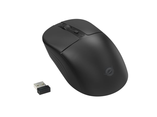 Conceptronic LORCAN04B mus Kontor Ambidextrous RF trådløs + Bluetooth Optisk 1600 dpi