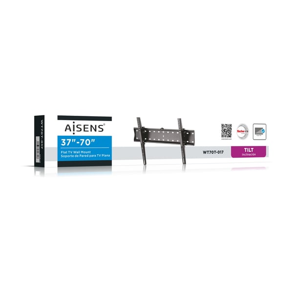 AISENS WT70T-017 TV-kiinnike 177,8 cm (70") Musta