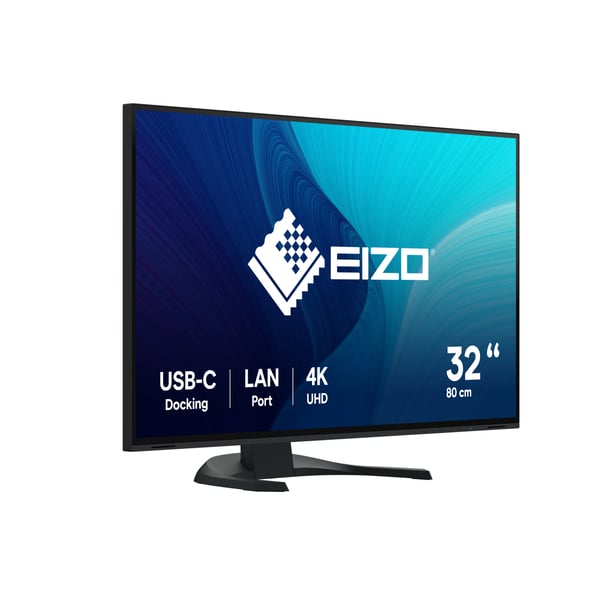 EIZO FlexScan EV3240X-BK computerskærm 80 cm (31.5") 3840 x 2160 pixel 4K Ultra HD LCD Sort