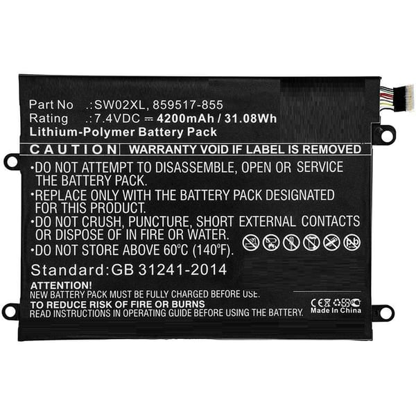 CoreParts MBXHP-BA0238 laptop reservedel Batteri CoreParts MBXHP-BA0238 laptop reservedel Batteri