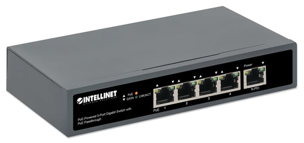 Intellinet 561808 nätverksswitchar Gigabit Ethernet (10/100/1000) Strömförsörjning via Ethernet (PoE) stöd