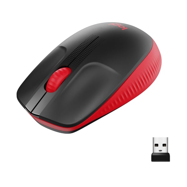 Logitech M190 - Mus - optisk - 3 knapper - trådløs - trådløs modtager (USB)