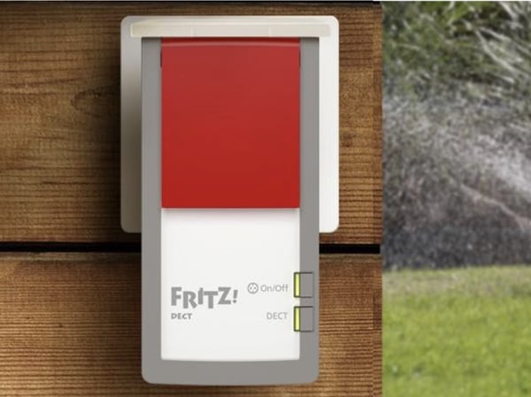 DECT FRITZ! 210 INT smart stik 3450 W Grå, Rød, Hvid