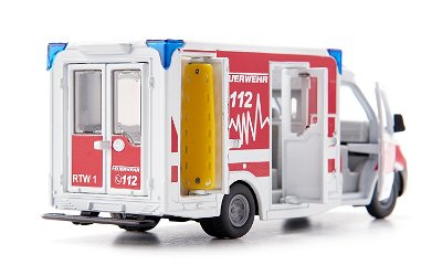 Siku Mercedes-Benz Sprinter Miesen Type C Ambulance Ambulanssimalli Esikoottu 1:50