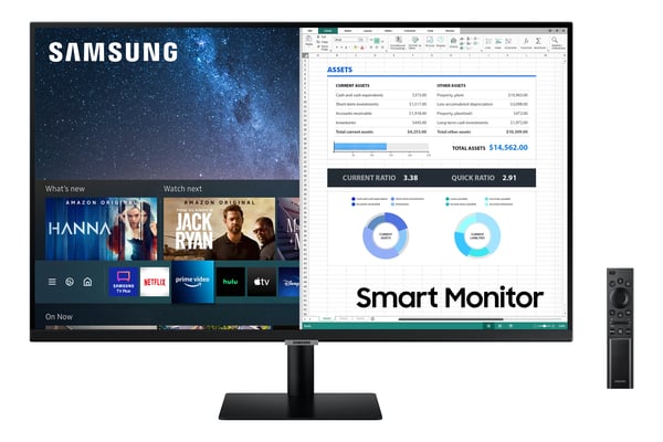 Samsung M5 LS32AM500NU computerskærm 81,3 cm (32") 1920 x 1080 pixel Fuld HD LCD Sort