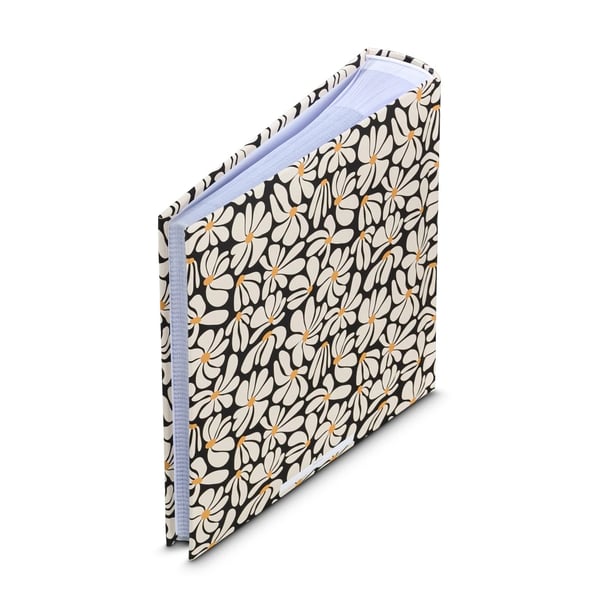 Hama Daisy fotoalbum og arkbeskyttelse Hvid, Gul, Sort 200 ark 10 x 15 cm