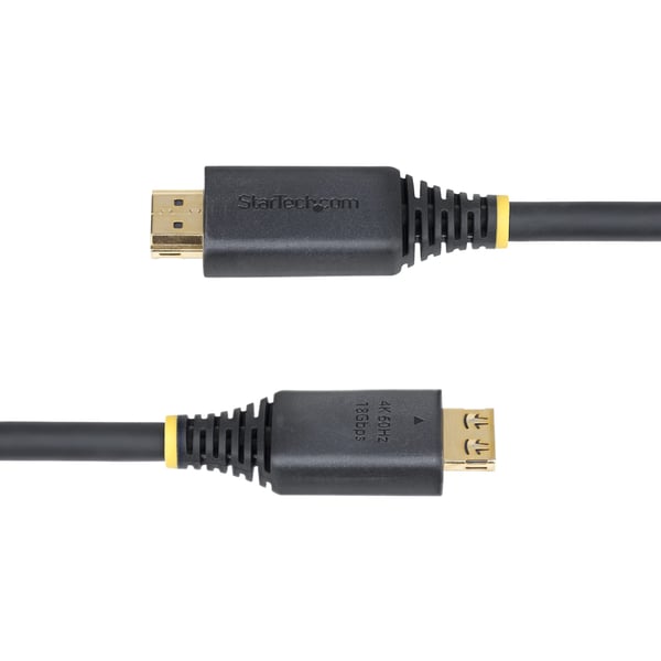 StarTech.com HDMI2-CABLE-GRIP-15F HDMI-kaapeli 4,5 m HDMI-tyyppi A (vakio) Musta