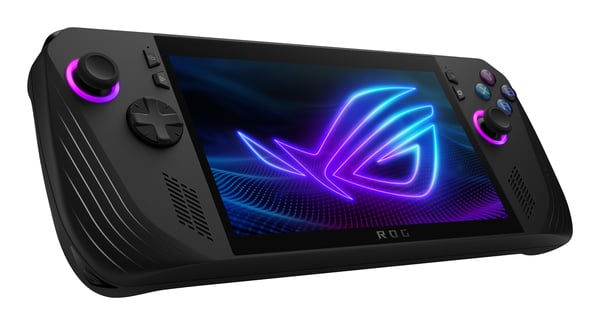 ASUS ROG Ally X RC72LA-NH007W bærbar spilkonsol 17,8 cm (7") 1 TB Berøringsskærm Wi-Fi Sort