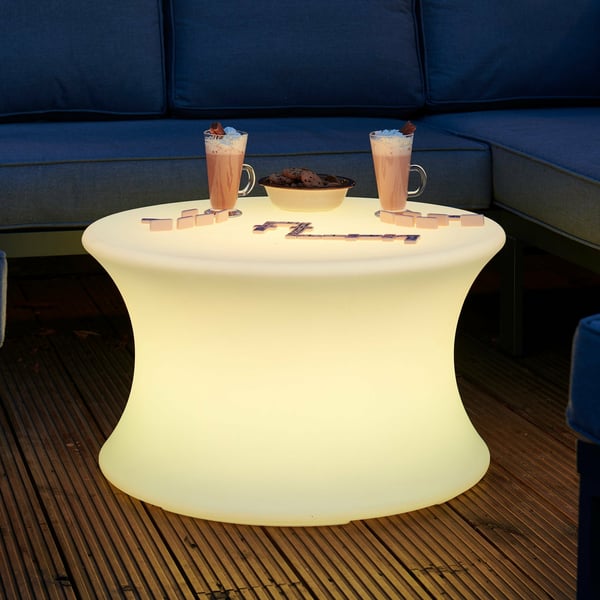 Tickit Sensory Mood Table natlys til baby Fritstående Hvid